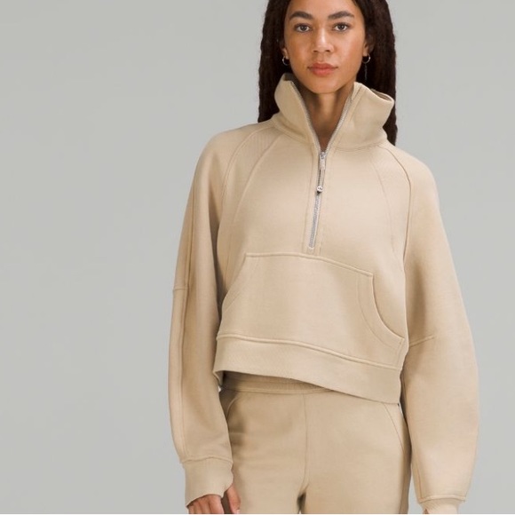 Lululemon Scuba Oversized Funnel Neck Half-Zip Trench Size XS/S - Picture 2 of 5